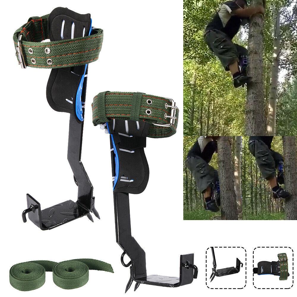 Heavy-Duty Tree Climbing Spikes with Safety Belt