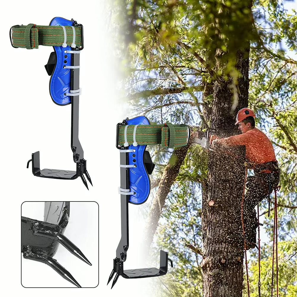 Heavy-Duty Tree Climbing Spikes with Safety Belt