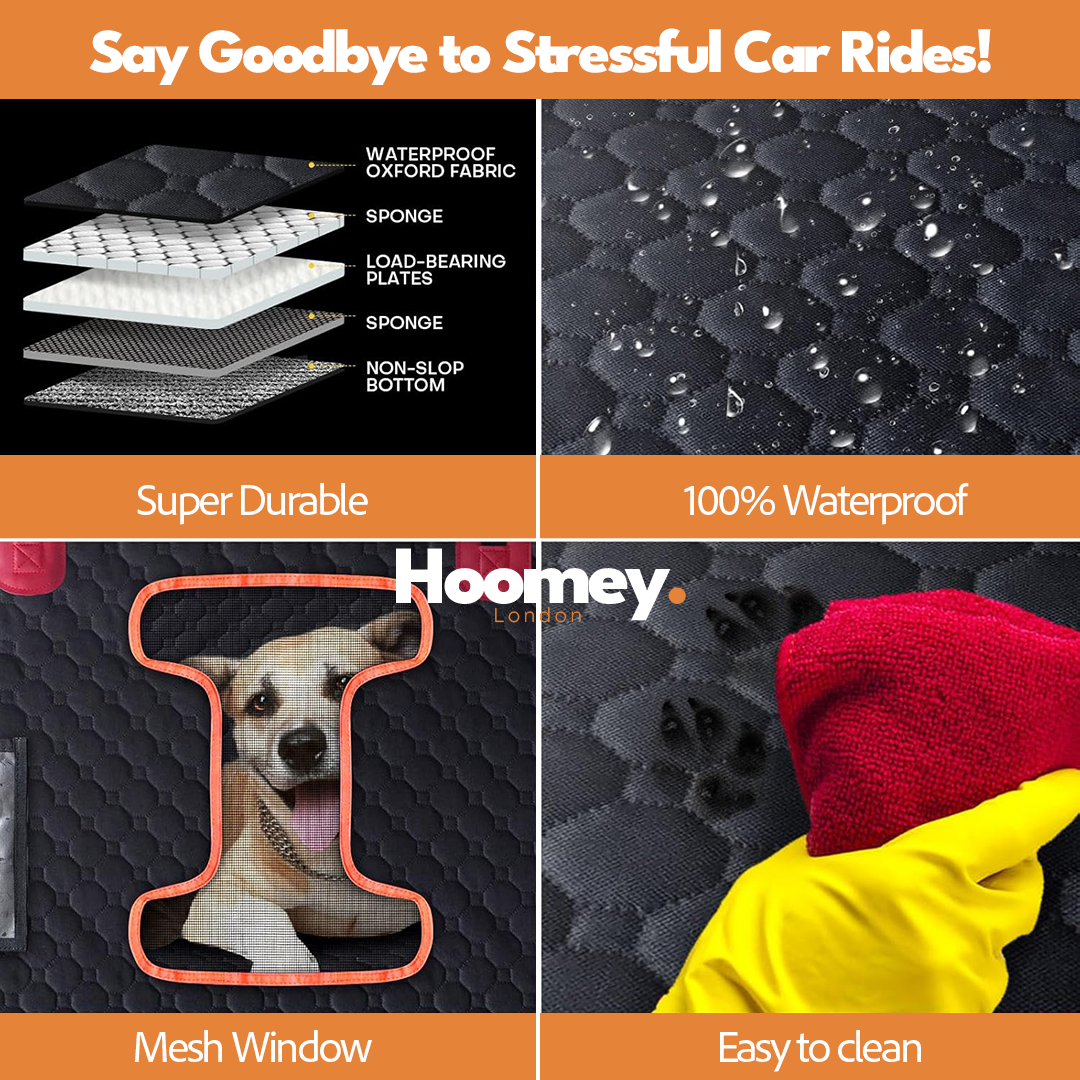 PawGuard™ - Ultimate Waterproof Dog Car Seat Cover