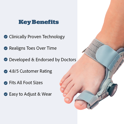 Bunion Corrector Toe Spacer – Gentle Alignment & Pain Relief